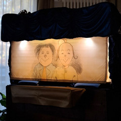 Max und Moritz als Motiv des Theaters aus der Kiste im Diakonie Hospiz Woltersdorf Max und Moritz als Motiv des Theaters aus der Kiste im Diakonie Hospiz Woltersdorf